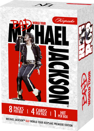 Michael Jackson Bad Keepsake Cards Blaster Box