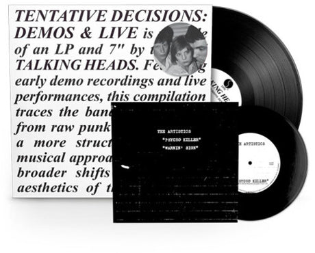 Tentative Decisions: Demos & Live, Talking Heads, LP