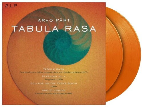 Tabula Rasa / Symphony 1 / Collage On A Theme Bach