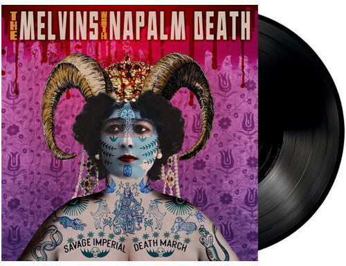Savage Imperial Death March, Melvins / Napalm Death, LP