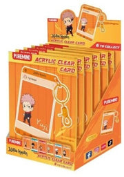 Jujutsu Kaisen - Acrylic Clear Card Keychain 6Pc B