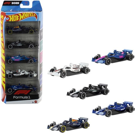 Hot Wheels 5 Pack F1, Hot Wheels, Collectibles