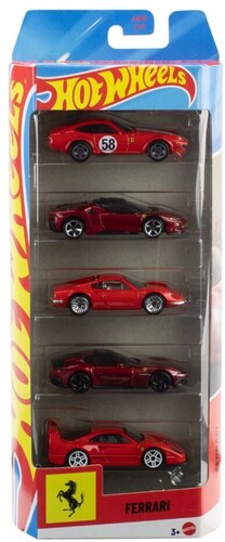 Hot Wheels 5 Pack Ferrari, Hot Wheels, Collectibles