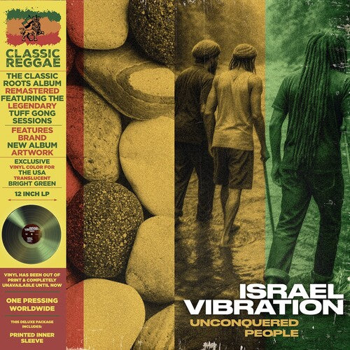 Unconquered People - Green, Israel Vibration, LP