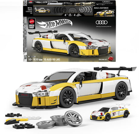 Mattel Brick Shop Hot Wheels Elite Series Audi, Mattel Brick Shop Hot Wheels, Collectibles