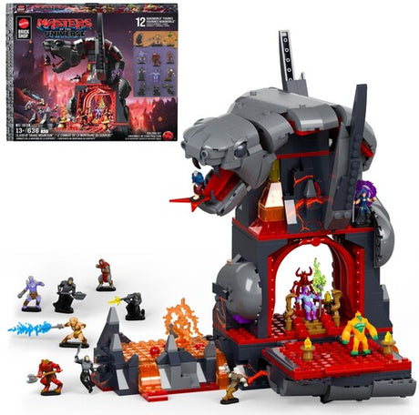 Mattel Brick Shop Motu Clash At Snake Mountain, Mattel Brick Shop Masters Of The Universe, Collectibles