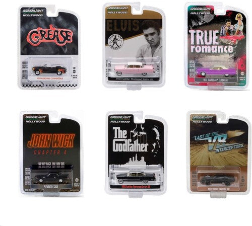 1:64 Hollywood Greatest Hits 2 6Pk Die-Cast Asst