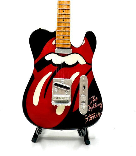 Mini Axe Rolling Stones Tongue And Lips Mini Gtr