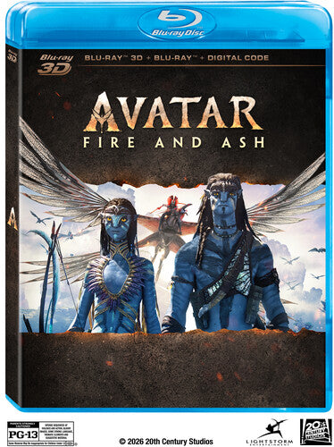 Avatar: Fire & Ash, Avatar: Fire & Ash, BLU-RAY 3-D