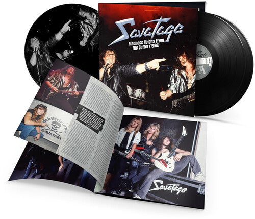 Madness Reigns From The Gutter (1990) -- Savatage, LP