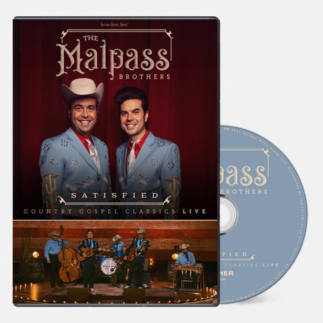 Satisfied: Country Gospel Classics Live, Malpass Brothers, DVD