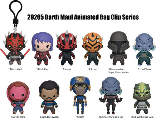 Maul Shadow Lord 3D Foam Bag Clip - Series 1