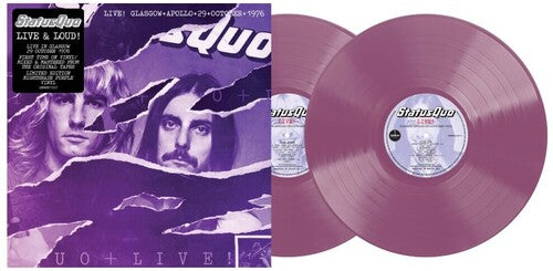 29TH October 1976 Live -- Status Quo, LP
