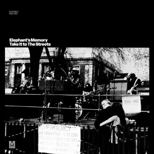Take It To The Streets - Remastered - Black Swirl -- Elephant's Memory, LP