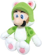 Nintendo - Super Mario - Cat Luigi 10 Inch Plush