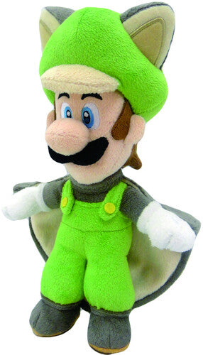 Nintendo - Super Mario Flying Squirrel Luigi Plush, Nintendo - Super Mario Flying Squirrel Luigi Plush, Collectibles