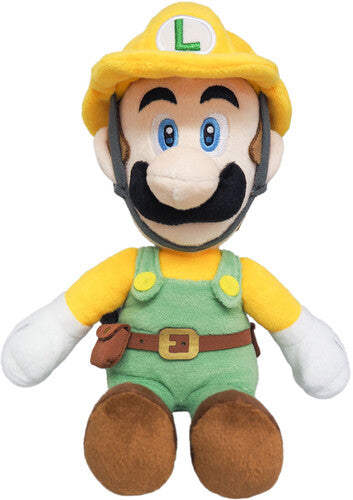 Nintendo - Super Mario - Builder Luigi 10In Plush, Nintendo - Super Mario - Builder Luigi 10In Plush, Collectibles