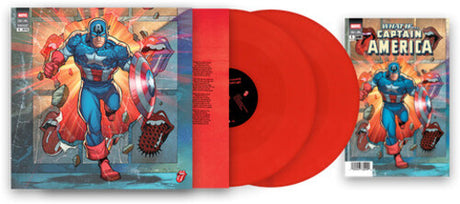 Foreign Tongues + Marvel Comic - Captain America, Rolling Stones, LP