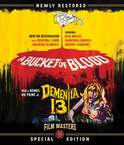 Bucket Of Blood / Dementia 13 -- Blu-ray