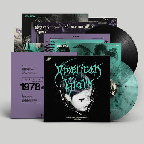 American Grave - Gothic Punk & Death Rock Usa / Va -- LP