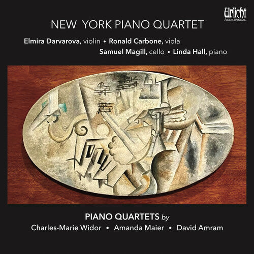 New York Piano Quartet Plays Widor -- New York Piano Quartet, CD