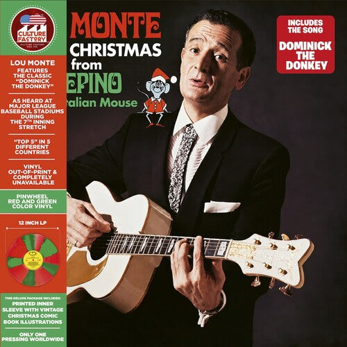 Merry Christmas From Pepino The Italian Mouse -- Lou Monte, LP