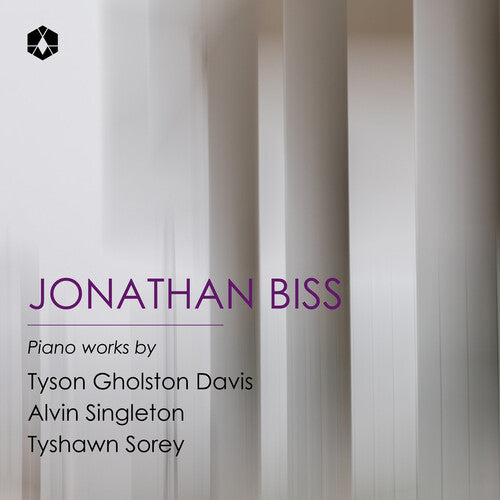 Piano Works BY Tyson Gholston Davis Alvin -- Jonathan Biss, CD
