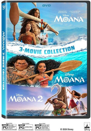 Moana (2016) / Moana 2 / Moana (2026) -- DVD