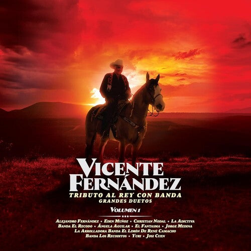 Tributo Al Rey Con Banda (Grandes Duetos Vol.1) -- Vincente Fernandez, LP