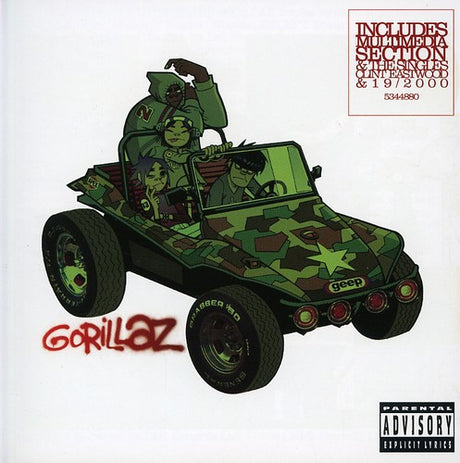 Gorillaz, Gorillaz, CD