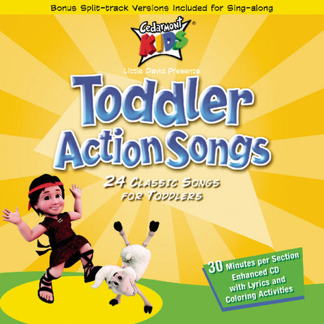 Toddler Action Songs, Cedarmont Kids, CD