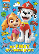 Paw Patrol: My First Coloring Book (Paw Patrol) -- Golden Books, Paperback