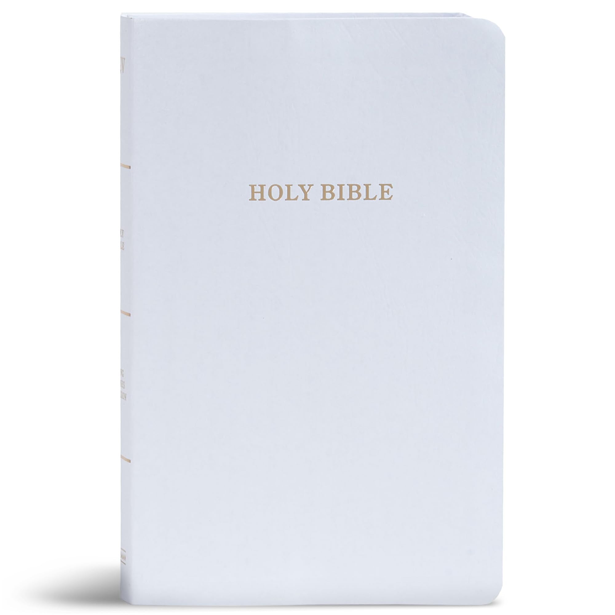 KJV Gift and Award Bible, White Imitation Leather by Holman Bible Staff