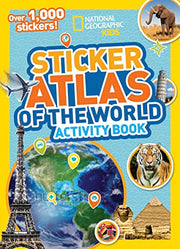 World Atlas Sticker Activity Book by National Geographic Kids