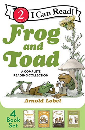 Frog and Toad: A Complete Reading Collection: A Box Set of All 4 Books from the Classic Animal Friendship and Adventure Series, Great for Growing Read -- Arnold Lobel, Paperback