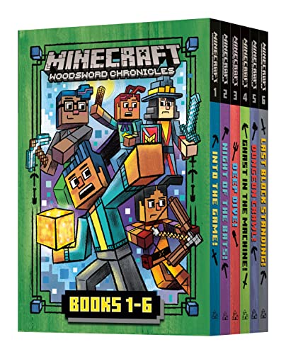 Minecraft Woodsword Chronicles: The Complete Series: Books 1-6 (Minecraft Woodsword Chronicles) -- Nick Eliopulos, Hardcover