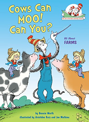 Cows Can Moo! Can You? All about Farms -- Bonnie Worth, Hardcover