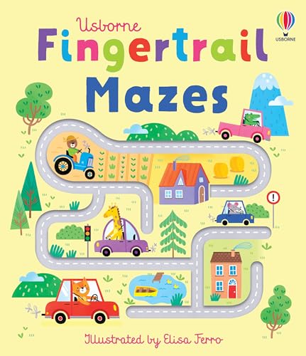 Fingertrail Mazes -- Felicity Brooks, Board Book
