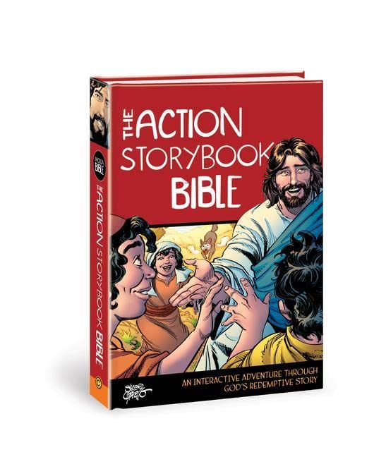 The Action Storybook Bible: An Interactive Adventure Through God's Redemptive Story -- Catherine DeVries, Hardcover