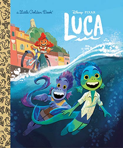 Disney/Pixar Luca Little Golden Book (Disney/Pixar Luca) -- Courtney Carbone, Hardcover