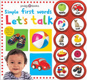 Let's Talk (Simple First Words) -- Roger Priddy, Board Book