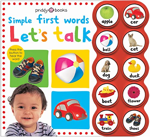 Let's Talk (Simple First Words) -- Roger Priddy, Board Book