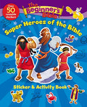 The Beginner's Bible Super Heroes of the Bible Sticker and Activity Book -- The Beginner's Bible, Paperback