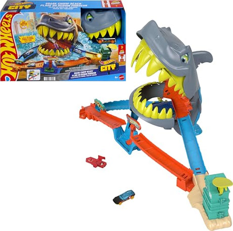 Hot Wheels City Shark Beach Battle, Hot Wheels, Collectibles