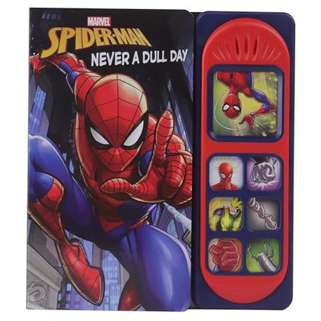 Marvel Spider-Man: Never a Dull Day Sound Book [With Battery] -- Pi Kids, Board Book