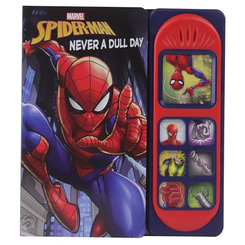 Marvel Spider-Man: Never a Dull Day Sound Book [With Battery] -- Pi Kids, Board Book