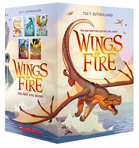Wings of Fire Boxset, Books 1-5 -- Tui T. Sutherland, Boxed Set