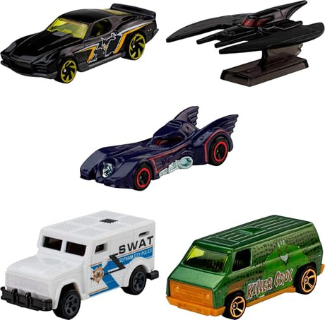 Hot Wheels 5 Pack Batman, Hot Wheels Batman, Collectibles