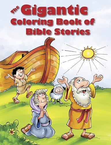 The Gigantic Coloring Book of Bible Stories by Tyndale