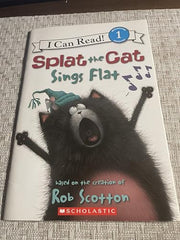 Splat the Cat: Splat the Cat Sings Flat by Scotton, Rob